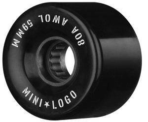 Mini Logo - AWOL 59mm 80a Wheels | Black