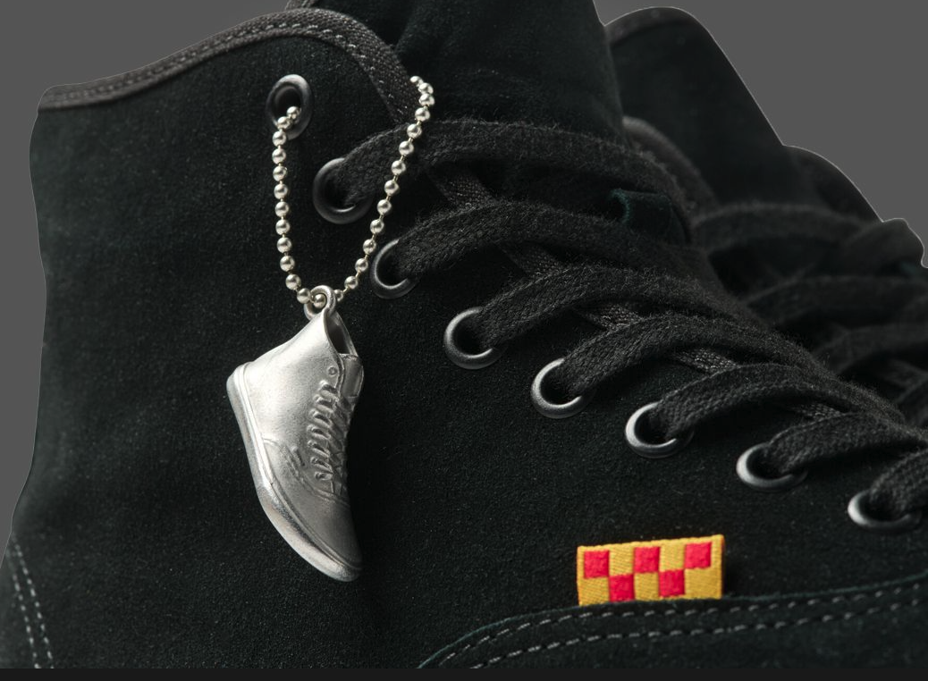 靴 Andrew Allen Authentic High VCU Vans - Skate Authentic High VCU Shoes | Blackout (Andrew
