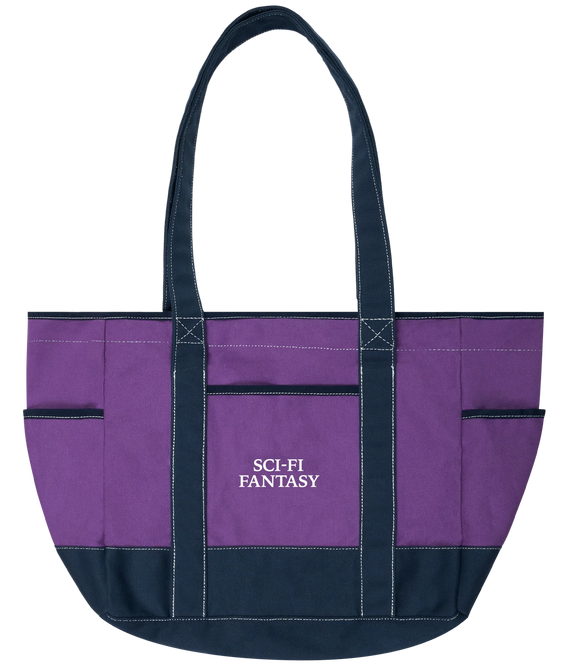 Sci-Fi Fantasy - Sci-Fi Daily Tote Bag | Purple