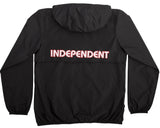 Independent - Bauhaus Windbreaker Hooded Jacket | Black