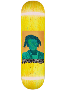 FA - Beatrice Domond 'Painted by Ranee Henderson' 8.25" Deck | Yellow Veneer