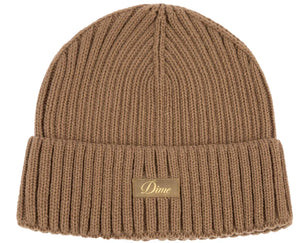 Dime - Cursive Rib Beanie | Coffee