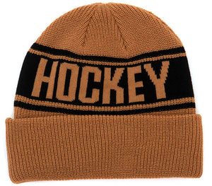 Hockey - Stripe Beanie | Mustard
