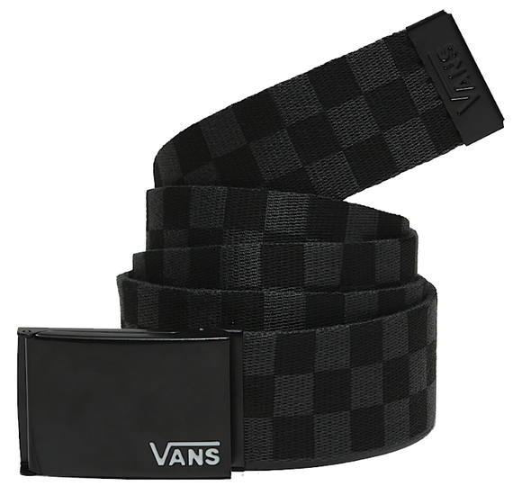 Vans - Deppster Web Belt | Black Charcoal Checkerboard