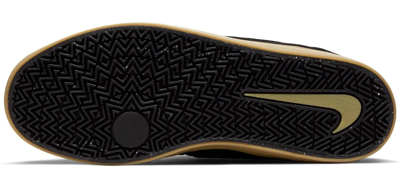 Nike SB Kids Check Canvas GS Shoes Black Gum Plusskateshop