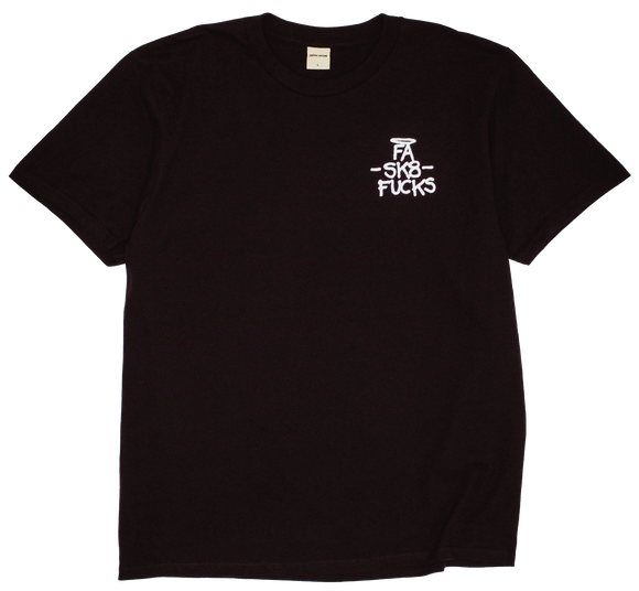 FA - SK8 Fucks Tee | Black