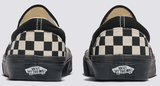 Vans - Classic Slip-On Shoes | White Black Black (Checkerboard)