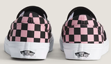 Vans - Classic Slip-On Shoes | Pink Black Pop (Checkerboard)