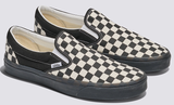 Vans - Classic Slip-On Shoes | White Black Black (Checkerboard)