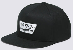 Vans - Full Patch Snapback Hat | Black