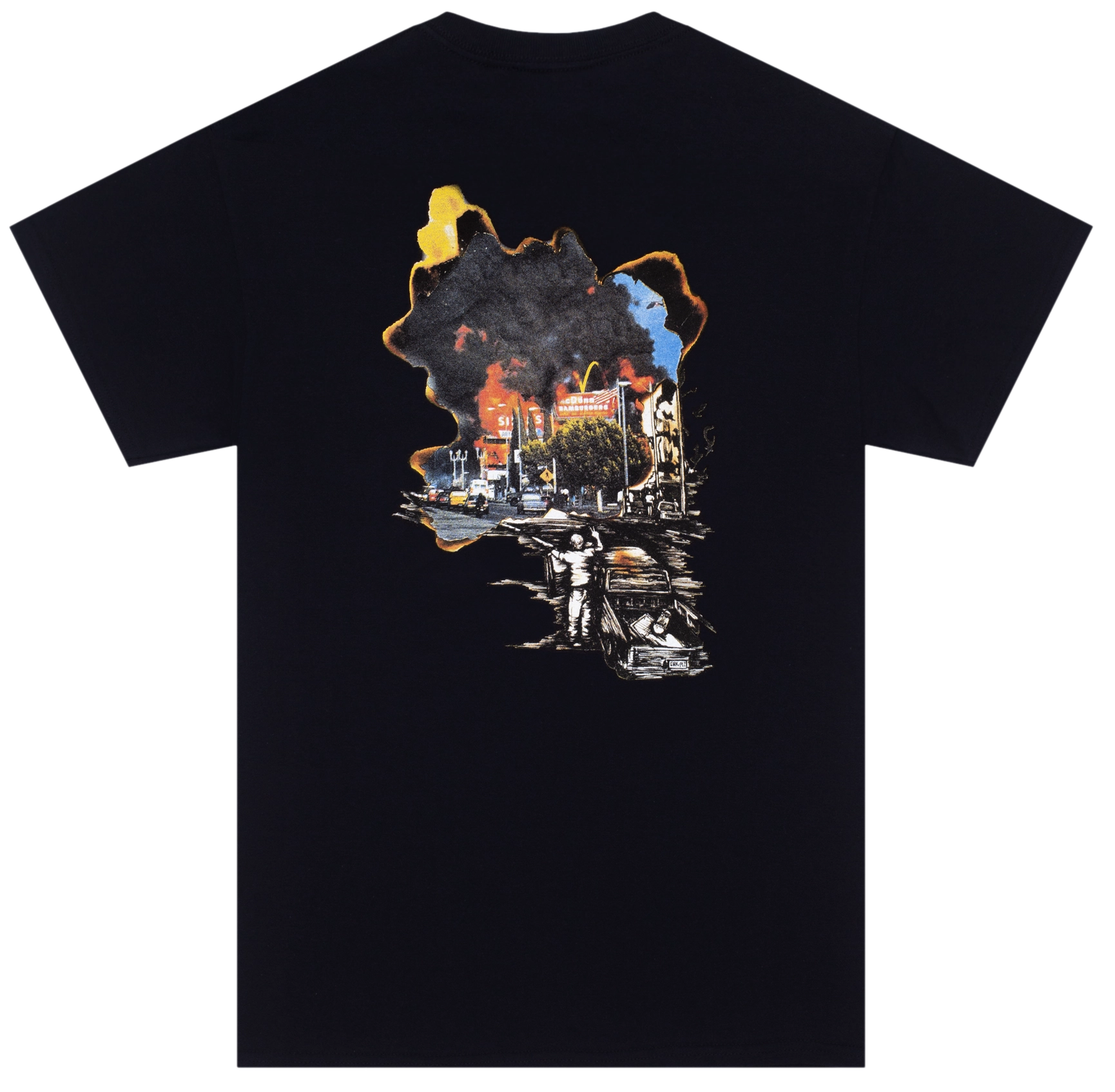 【HOCKEY】 DECAL TEE BLACK Hockey - Tier One Tee | Black – Plusskateshop.com