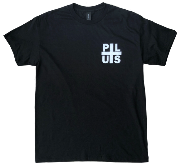 Plus - Open Block Tee | Black