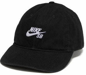 Nike SB Unstructured Skate Hat Black Plusskateshop