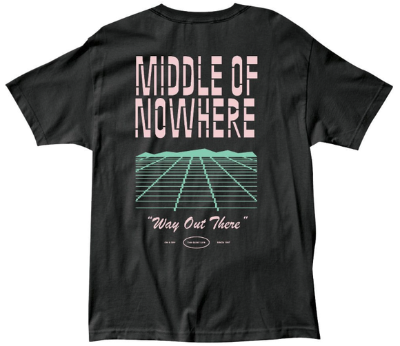 Quiet Life - Landscape Tee | Black