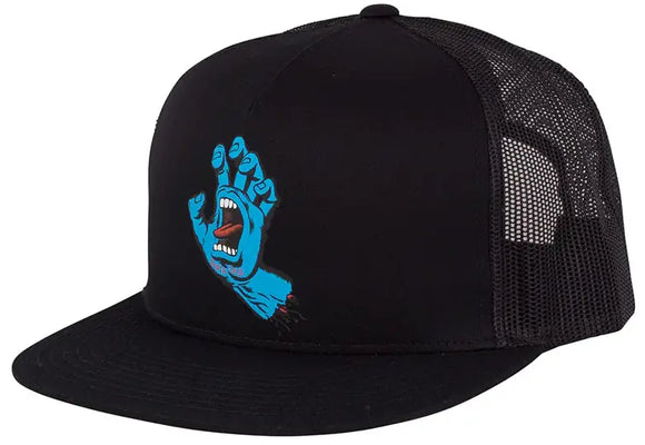 Santa Cruz - Screaming Hand Trucker Hat | Black Black