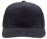 Hockey - Embossed Hat | Black