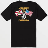 Volcom - Florida Flag Tee | Black