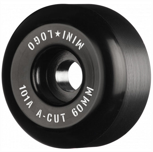 Mini Logo - C-Cut 60mm 101a Wheels | Black