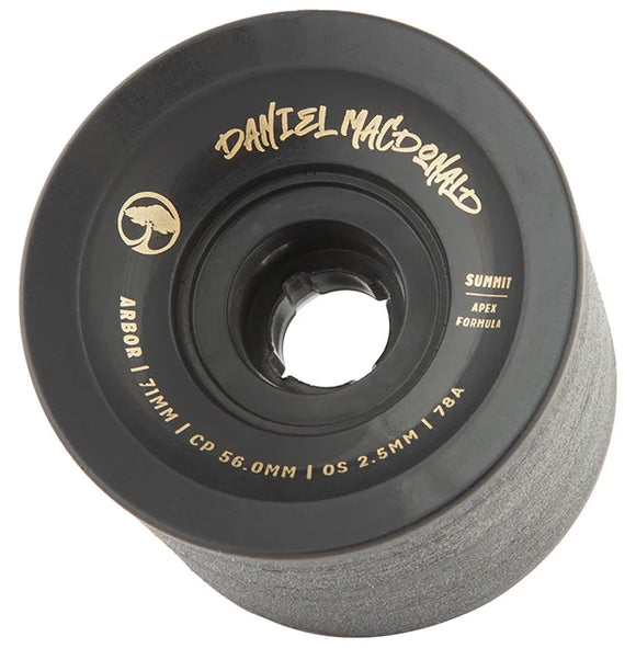 Arbor - Daniel MacDonald Summit 71mm 78a Wheels | Black