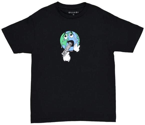 Quasi - Small World Tee | Black