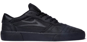 Lakai - Cambridge Shoes | Black Black (Waxed Canvas)