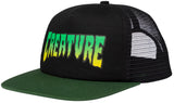 Creature - Logo Trucker Hat | Black Green