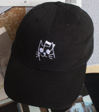 Quiet Life - Music Cat Dad Hat | Black