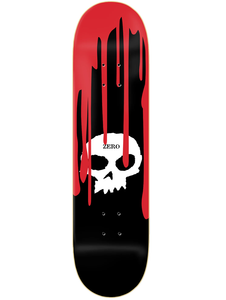 Zero - Single Skull w/ Blood 8.25" Deck