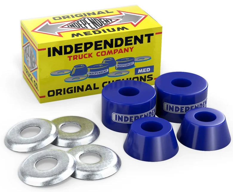 thumbnail image 2 of Independent Skateboard Trucks 215 Stage 11 + Medium Hard 92a Bushings Kit - Perfect For Wider Boards 2 of 13