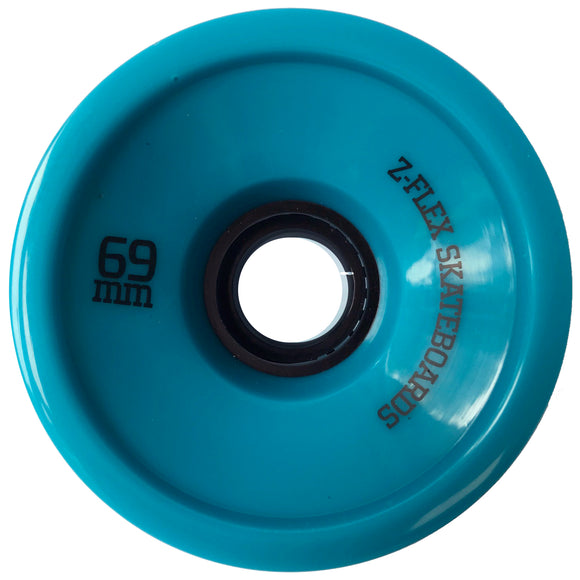 Z-Flex - V2 Solid Longboard 69mm 83a Wheels | Blue