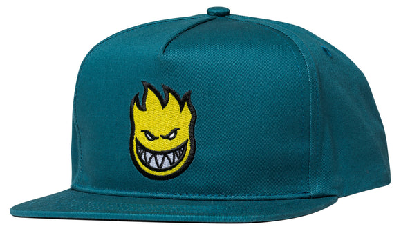 Spitfire - Bighead Fill Snapback Hat | Blue Yellow