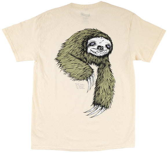 Welcome - Sloth Tee | Bone