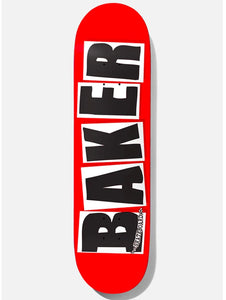 Baker - Brand Logo 8.38" Deck | Red Black