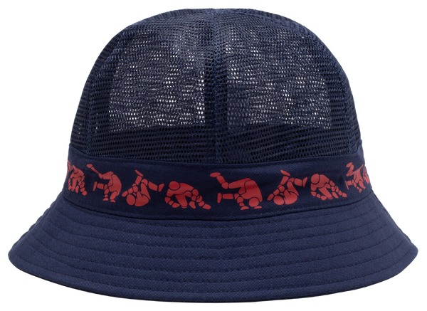【HOCKEY】FALL GUY MESH BUCKET HAT NAVY 2024_Hockey_QTR2_GraphicDetail