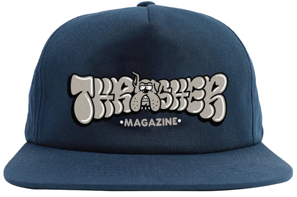 Thrasher - Bully Snapback Hat | Navy