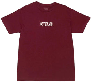 Baker - Brand Logo Tee - Burgundy