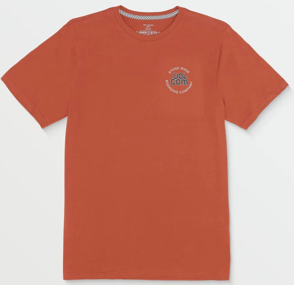 Volcom - Shred Deck Tee | Burnt Sienna