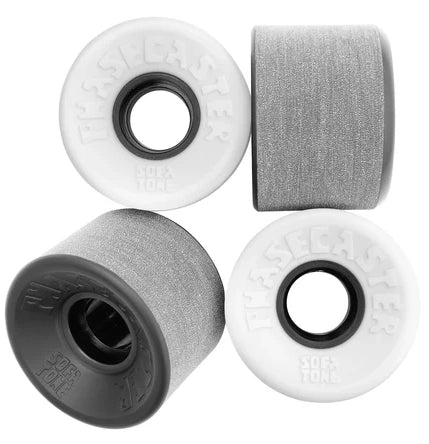 The Heated Wheel - Phasecaster 'Sofa Tone' 56mm 78a Wheels | 2-Tone Black White