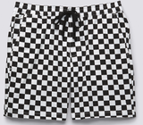 Vans - Range Relaxed Elastic Waist Shorts | Black White Checkerboard