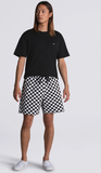 Vans - Range Relaxed Elastic Waist Shorts | Black White Checkerboard