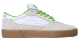Lakai x Yeah Right!- Cambridge Shoes | White UV Green