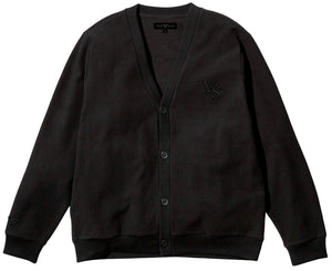 War Saw - Monogram Cardigan | Black