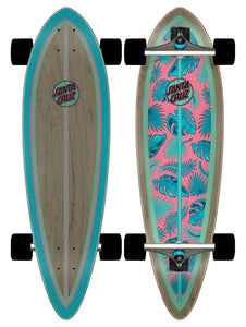 Santa Cruz - Cabana Dot Pintail Cruzer 33" Longboard