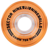 Sector 9 - Nineballs 58mm 78a Wheels | Cantaloupe
