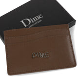 Dime - Leather Cardholder Wallet | Brown