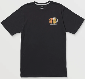 Volcom - Curious Cat Tee | Washed Black Heather