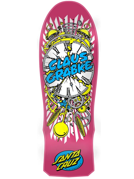 Santa Cruz - Claus Grabke 'Exploding Clock' Re-Issue 10.04