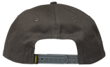 Krooked - Moonsmile Snapback Hat | Charcoal