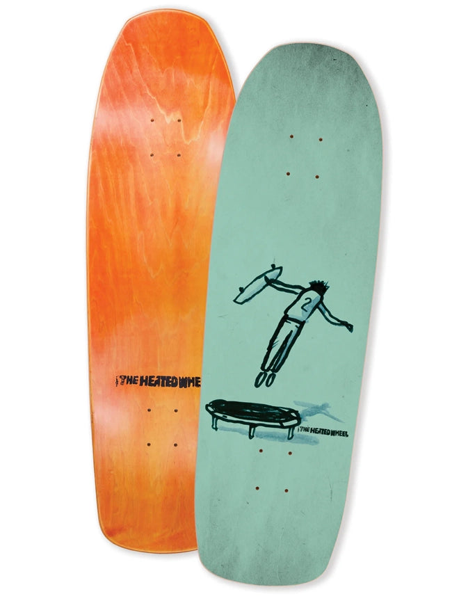 スケートボード The Heated Wheel 9.5 The Heated Wheel - Christ Air 9.5