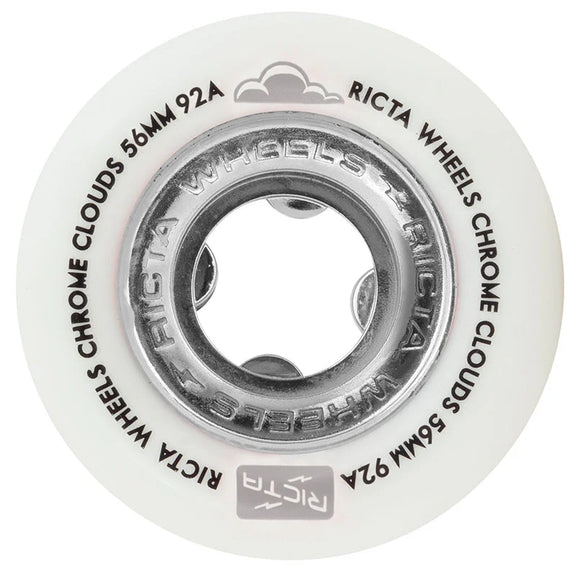 Ricta - Chrome Clouds 56mm 92a Wheels | Black
